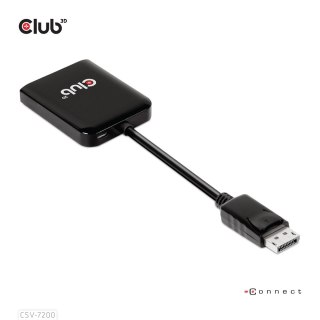 CLUB 3D CSV-7200 rozgałęziacz telewizyjny DisplayPort 2x DisplayPort