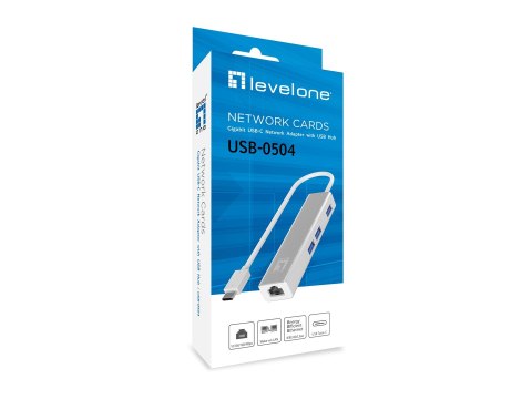 LevelOne USB-0504 karta sieciowa Ethernet 1000 Mbit/s