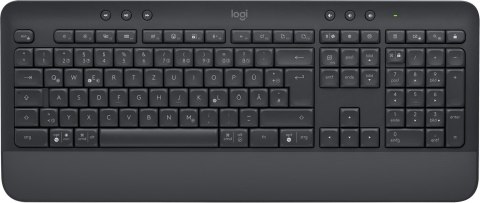 Logitech Signature K650 klawiatura Biuro Bluetooth QWERTZ Niemiecki Grafitowy