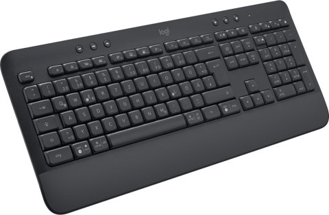 Logitech Signature K650 klawiatura Biuro Bluetooth QWERTZ Niemiecki Grafitowy