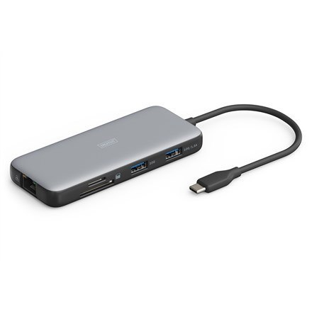 Stacja dokująca USB Typ C 7-portów HDMI 4K/60Hz PD 3.0