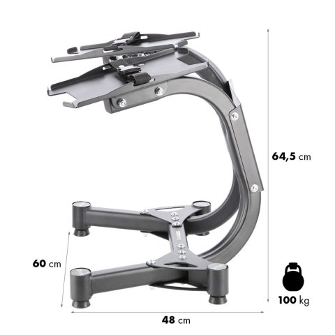 STOJAK NA SZTANGIELKI REGULOWANE HMS PREMIUM STR10 PRO