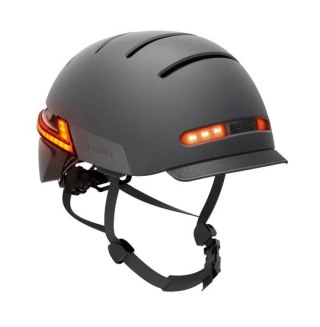 Kask rowerowy LIVALL BH51M NEO rozmiar L pomarańczowe światło LED Walkie-Talkie SOS alert Czarny