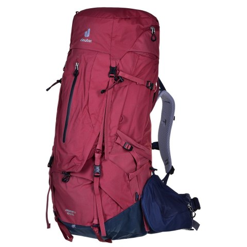 Deuter Aircontact X 60+15 REDWOOD-INK - plecak trekkingowy - 60+15 l