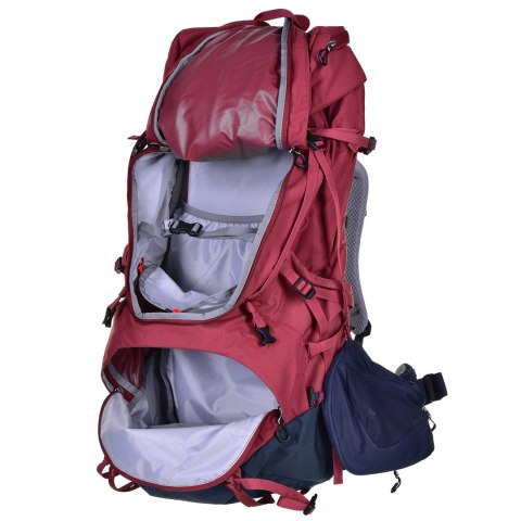 Deuter Aircontact X 60+15 REDWOOD-INK - plecak trekkingowy - 60+15 l