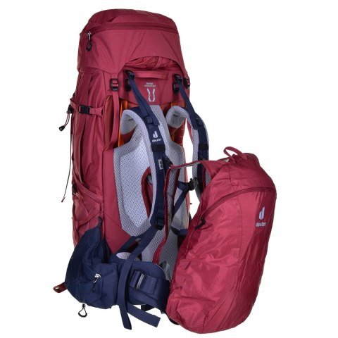 Deuter Aircontact X 60+15 REDWOOD-INK - plecak trekkingowy - 60+15 l