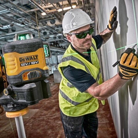 DeWALT DCE089NG18-XJ niwelator obrotowy Niwelator liniowy 50 m