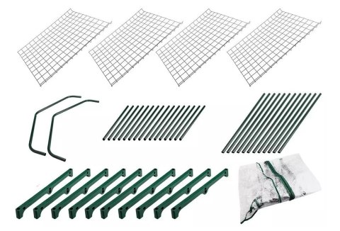 Szklarnia 69x49x160 cm Neo Tools folia PVC, metalowa konstrukcja