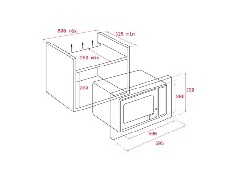 Teka KUCHENKA MIKROFALOWA ML 8200 BIS