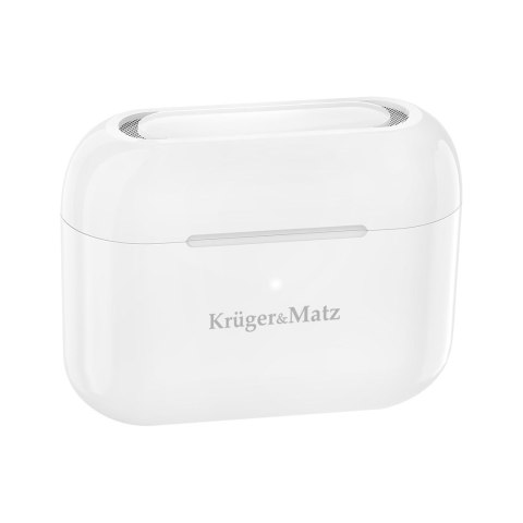 Kruger & Matz Dual Driver M4 PRO Słuchawki douszne TWS stereo Bluetooth białe