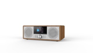 Wieża stereo Denver MIR-270DW z radiem internetowym dark wood