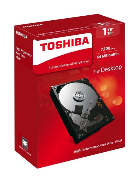 Toshiba P300 2TB 3.5" Serial ATA III