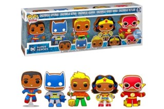 *****FUNKO DC SUPER HEROES Gingerbread 5pak 66450