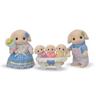 Sylvanian Families Rodzina królików Flora Rabbit Family 5735 p6