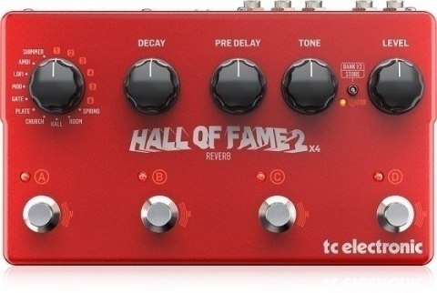 TC Electronic Hall of Fame 2 X4 Reverb - efekt gitarowy