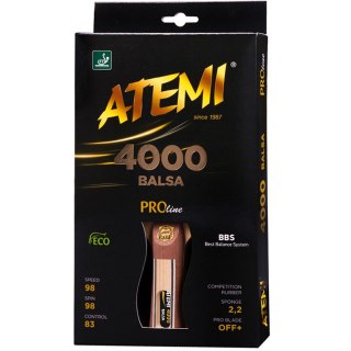 Rakietka do ping ponga Atemi 4000 Balsa concave