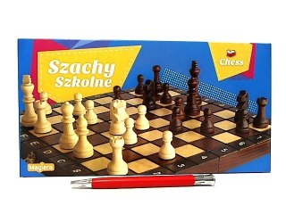 Szachy szkolne 29cm. MAGIERA