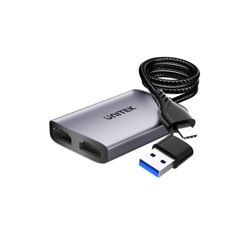 Adapter USB-A/USB-C | 2x HDMI - Unitek V1427A01