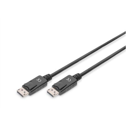 Kabel Assmann AK-340100-020-S (DisplayPort M - DisplayPort M; 2m; kolor czarny)