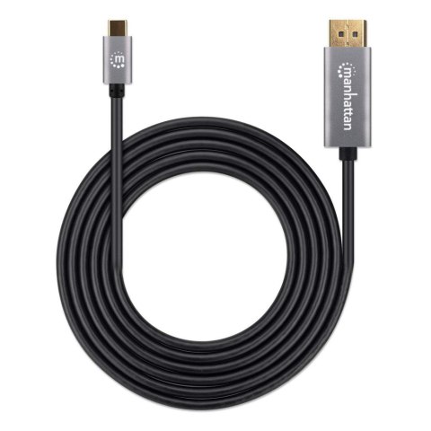 Kabel USB 2.0 USB-C na DisplayPort 8K*60Hz M/M 2m