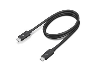 Lenovo 4X91K16968 kabel Thunderbolt 0,7 m 40 Gbit/s Czarny