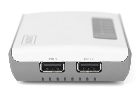 DIGITUS SERWER SIECIOWY WIELOFUNKCYJNY, BEZPRZEWODOWY 2-PORTOWY, USB 2.0, 300MBPS DN-13024