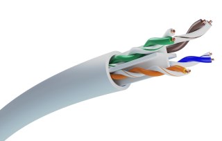 EXTRALINK KABEL SKRĘTKA CAT6 UTP (U/UTP) V2 INDOOR