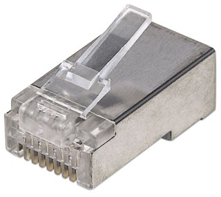 Intellinet 790574 wtyczka RJ45 Szary