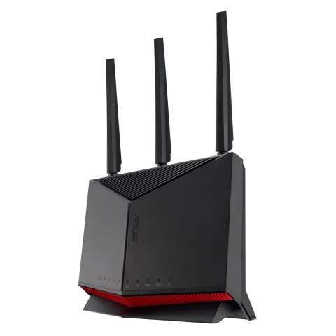 ASUS RT-BE86U router bezprzewodowy 10 Gigabit Ethernet Dual-band (2.4 GHz/5 GHz) Czarny