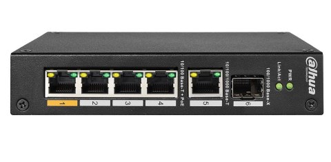 Dahua Switch PoE DAHUA PFS3106-4ET-60-V2 łącza sieciowe, niezarządzalny