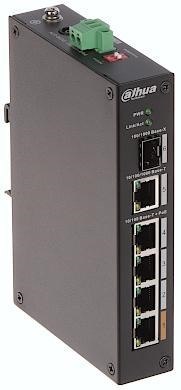 Dahua Switch PoE DAHUA PFS3106-4ET-60-V2 łącza sieciowe, niezarządzalny