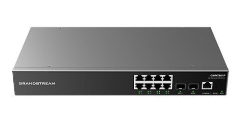 Grandstream GWN 7801P POE 8GE 2SFP zarządzalny switch L2+ | Sieć | Przełączniki L2+