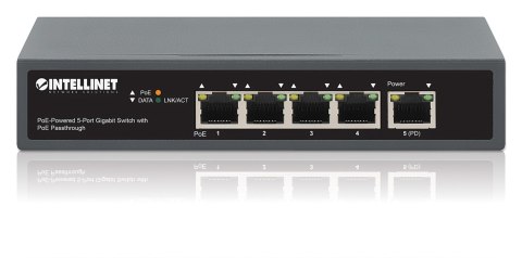 INTELLINET SWITCH GIGABIT 5X POE PASSTHROUGH ZASIL