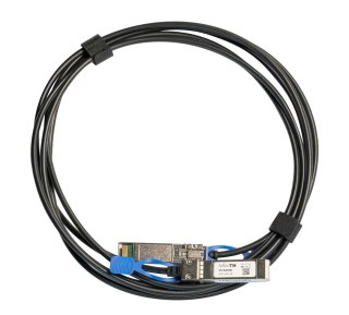 Mikrotik XS+DA0001 kabel InfiniBand / światłowodowy 1 m SFP/SFP+/SFP28 Czarny