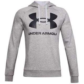 Bluza męska Under Armour Rival Fleece Big Logo Hd szara 1357093 011