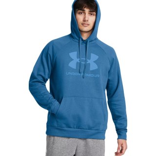 Bluza męska Under Armour Rival Fleece Logo HD niebieska 1379758 406 M