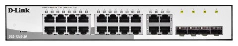 D-Link DGS-1210-20/E 20-Port Layer2 Smart Managed Gigabit Switch