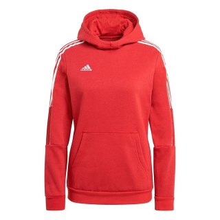 Bluza damska adidas Tiro 21 Sweat Hoody czerwona GM7327