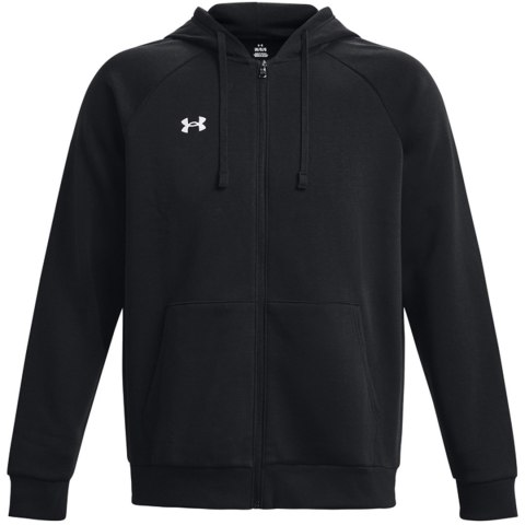 Bluza męska Under Armour Rival Fleece FZ Hoodie czarna 1379767 001