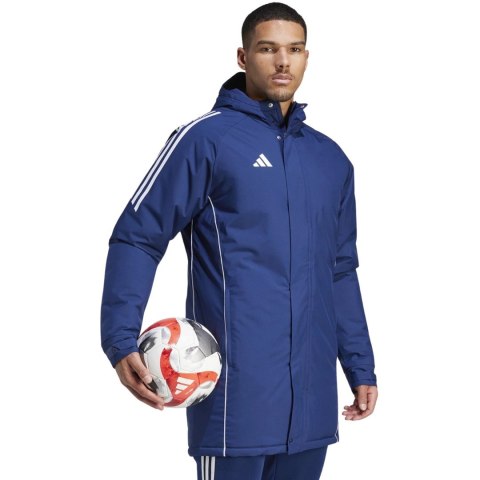 Kurtka męska adidas Tiro 24 Stadium Parka niebieska IR9495 2XL