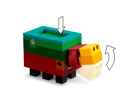 Klocki LEGO MINECRAFT 21260 Wiśniowy ogród