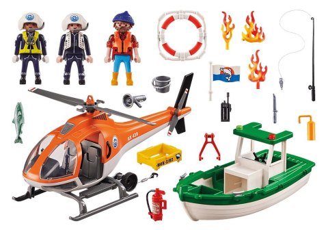 PLAYMOBIL 70491 Rescue Action Misja przybrzeżnej straży pożarnej