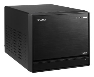 Shuttle SH570R8 komputer typu barebone Wielkość PC 13L Czarny LGA 1200 (Socket H5)