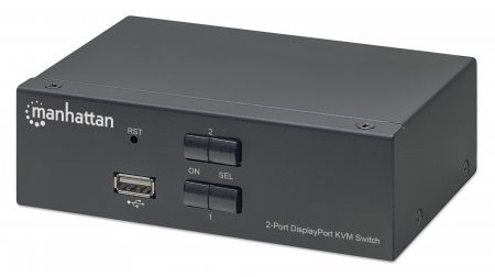 MANHATTAN PRZEŁĄCZNIK KVM DISPLAYPORT/USB 2X1 4K*6