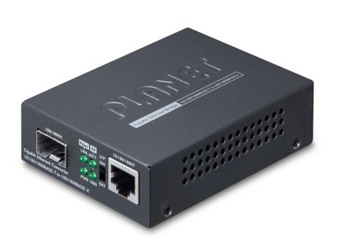 PLANET GT805A konwerter sieciowy 1000 Mbit/s Multifunkcyjny Czarny