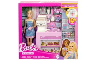 *****Barbie Kawiarnia zestaw z lalkš HXN94 /3