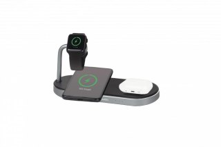 WCS-03 ALU 3-IN-1 QI MFI DUAL/WIRELESS + APPLE WATCH CHARGER