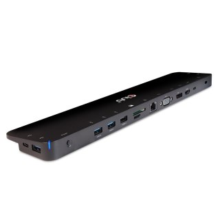 CLUB3D CSV-1564W100 stacja dokująca Dokujący USB 3.2 Gen 1 (3.1 Gen 1) Type-C Czarny