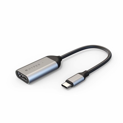 HYPER HD425A adapter kablowy USB Type-C HDMI Stal nierdzewna