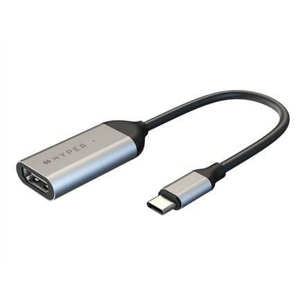 HYPER HD425A adapter kablowy USB Type-C HDMI Stal nierdzewna